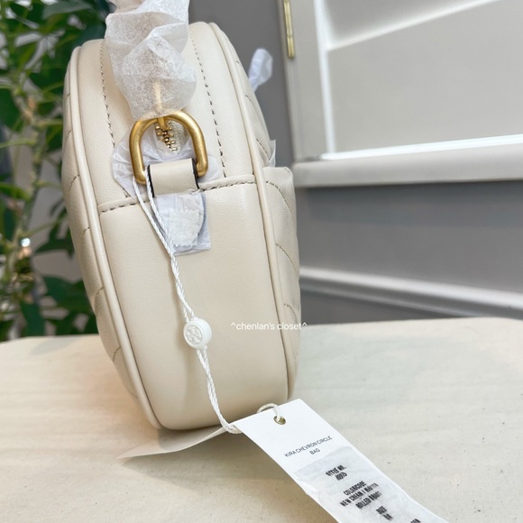 🎀NeW! Tory Burch Kira Chevron Circle Bag - Picture 12 of 17